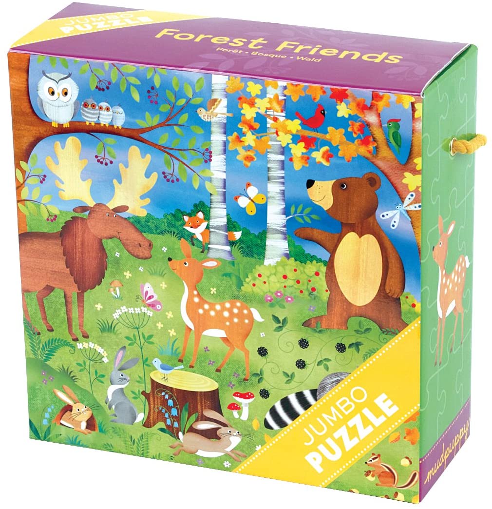Forest Friends Jumbo Puzzle by Mudpuppy