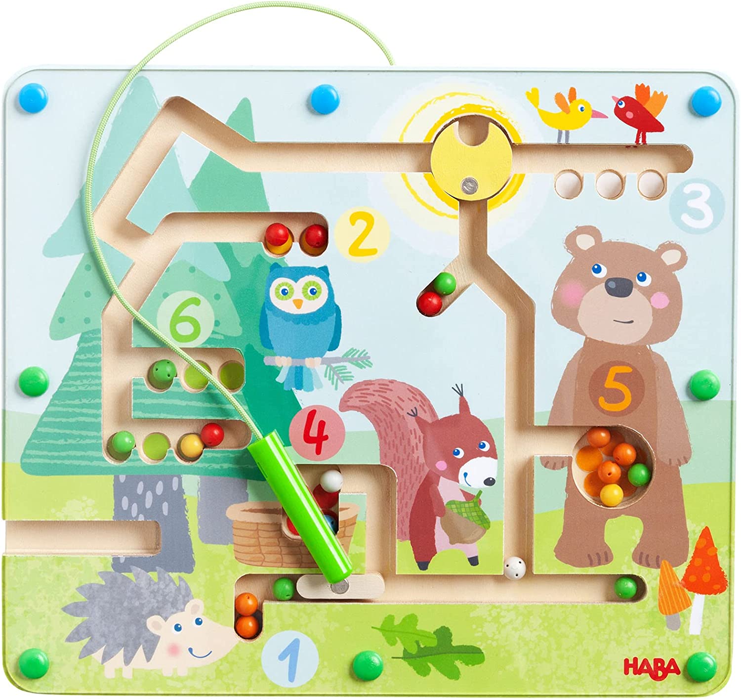 Forest Friends Magnetic Maze-by-Haba