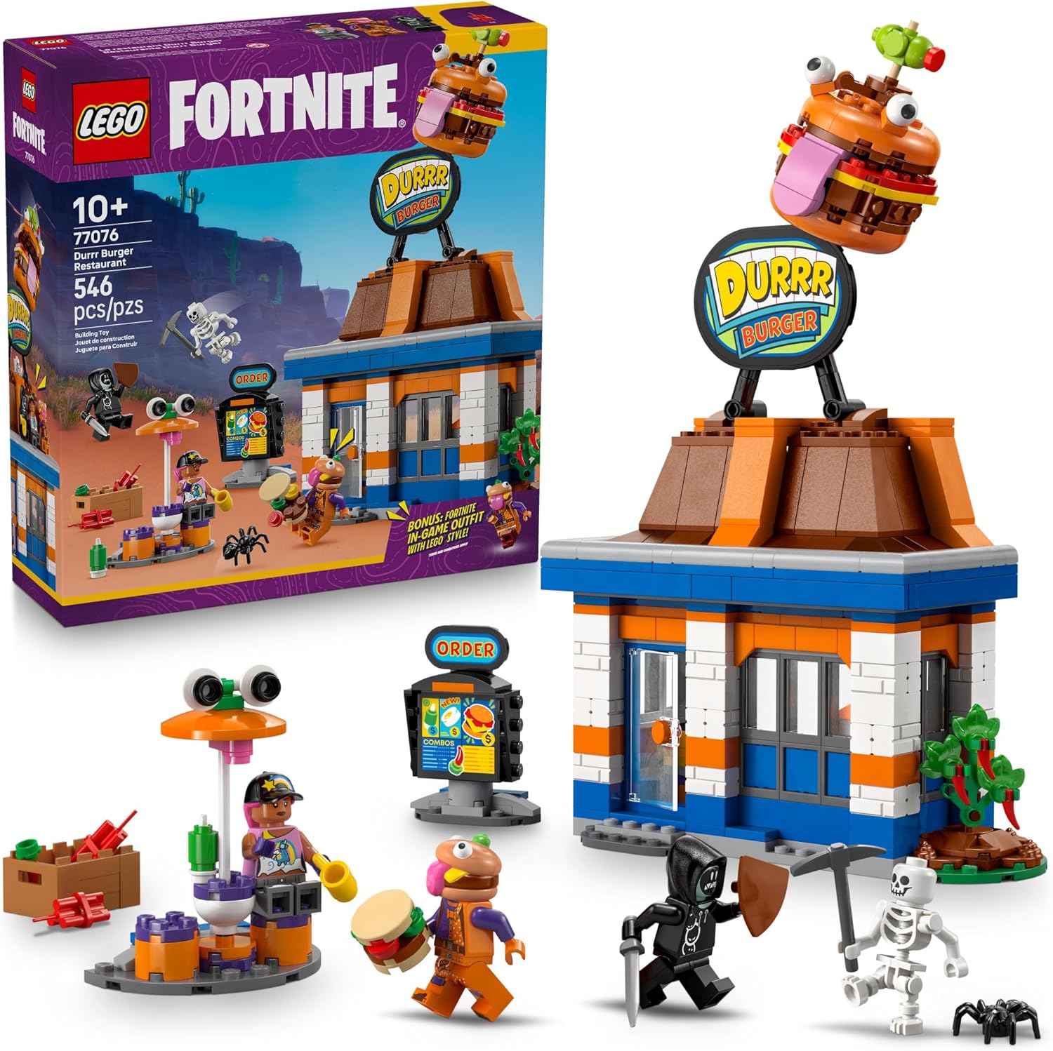 Fortnite Durrr Burger Restaurant-by-Lego