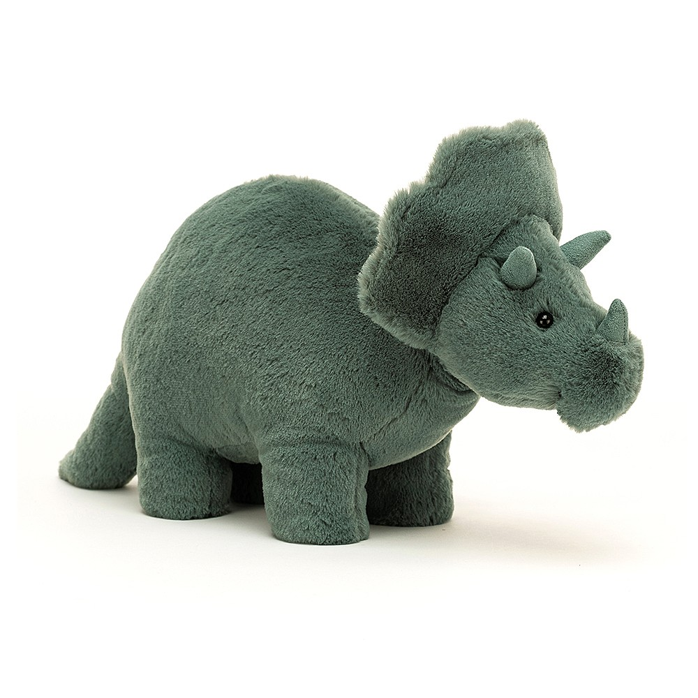 Fossilly Triceratops by Jellycat