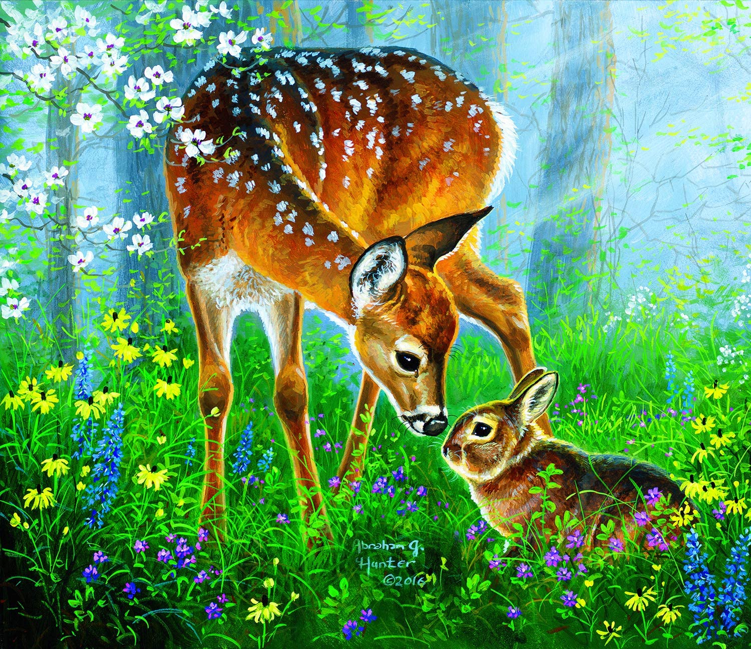 Friendly Forest Puzzle by Sunsout