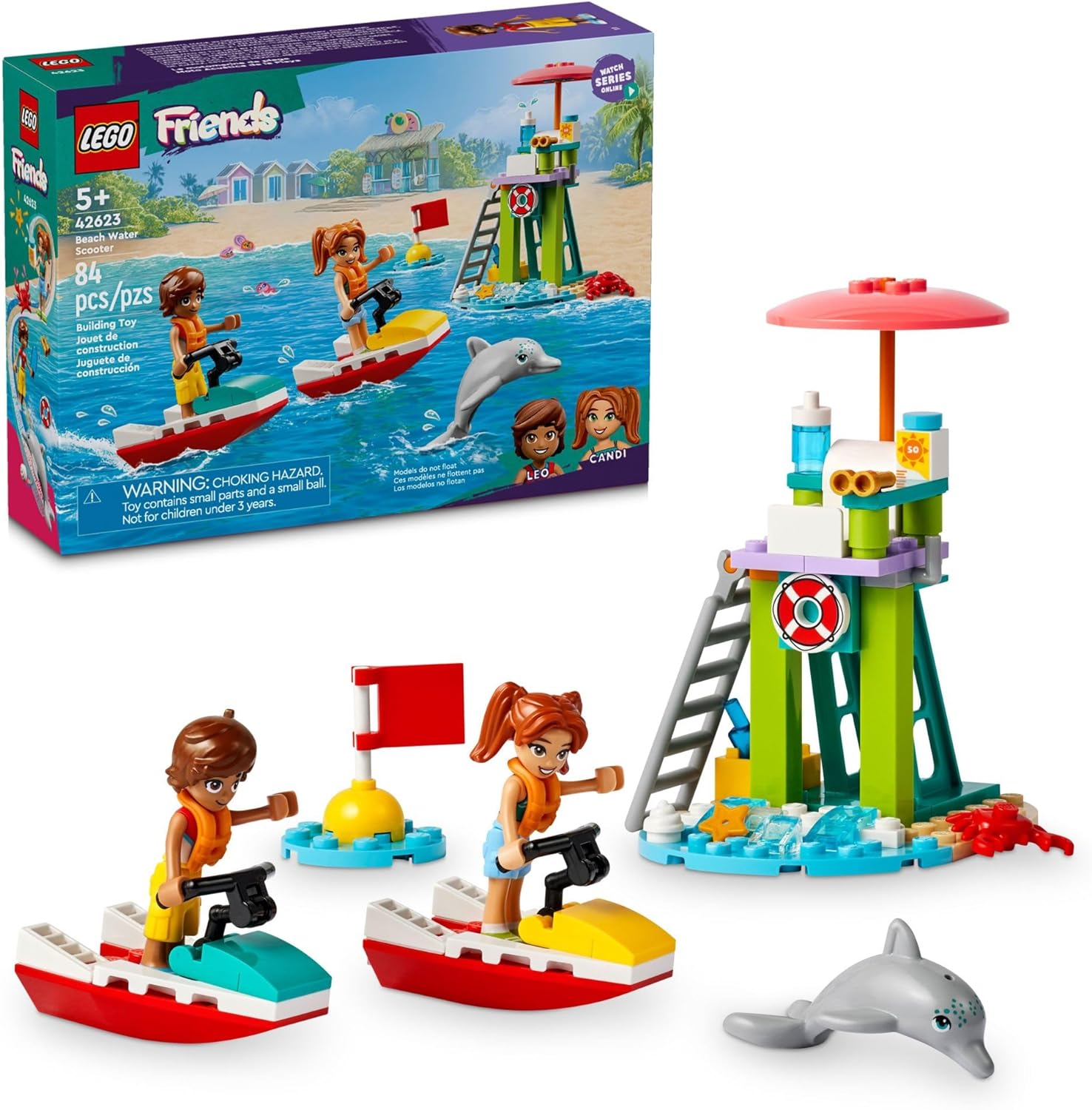 Friends Beach Water Scooter-by-Lego