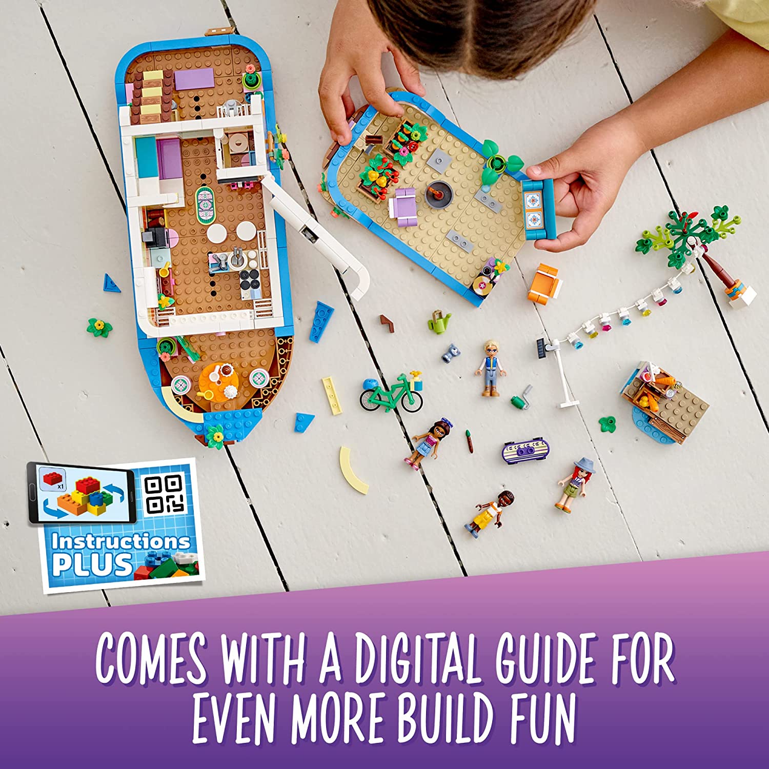 Friends Canal Houseboat by Lego 3