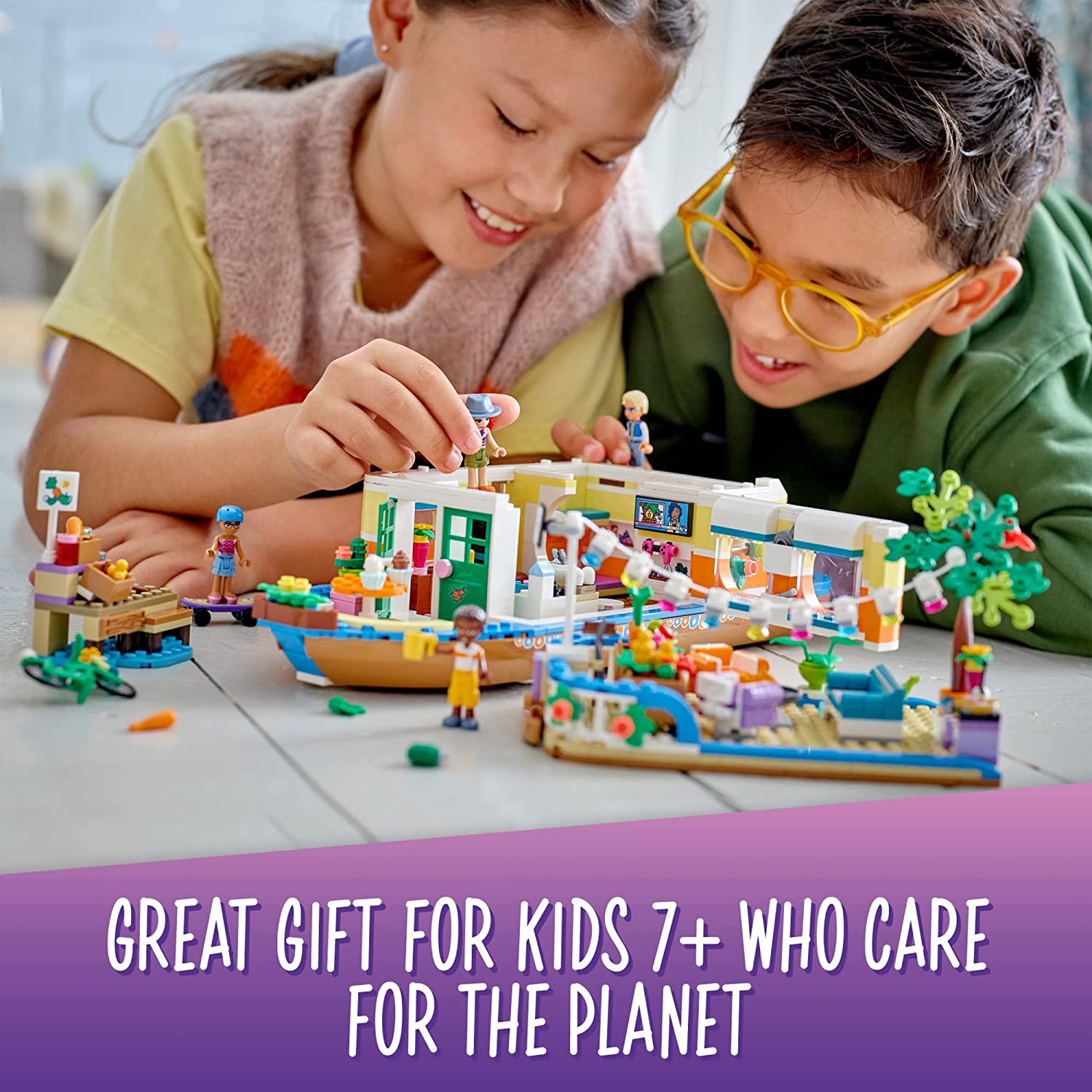 Friends Canal Houseboat by Lego 5