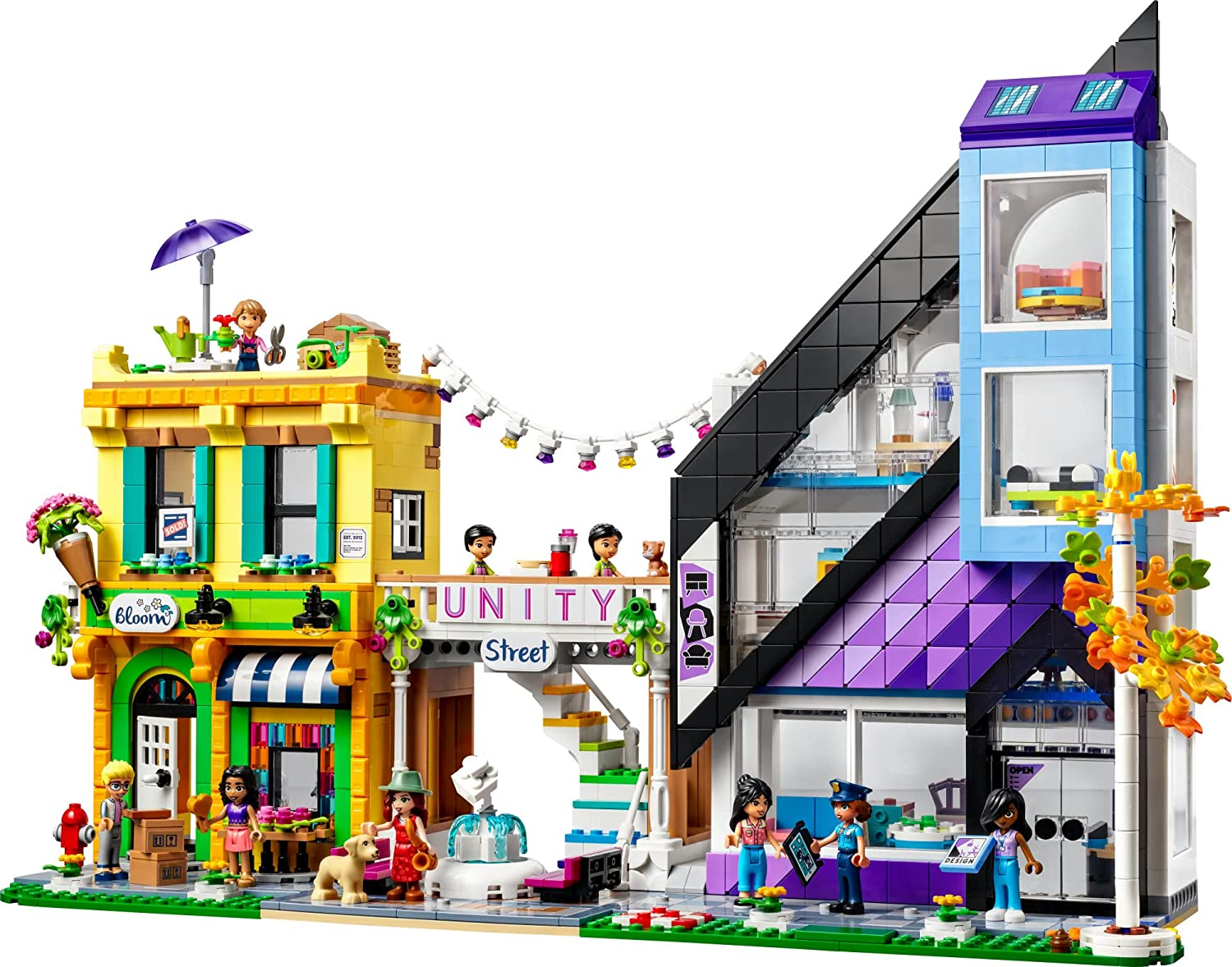 Friends Downtown Flower and Design Stores by Lego 1