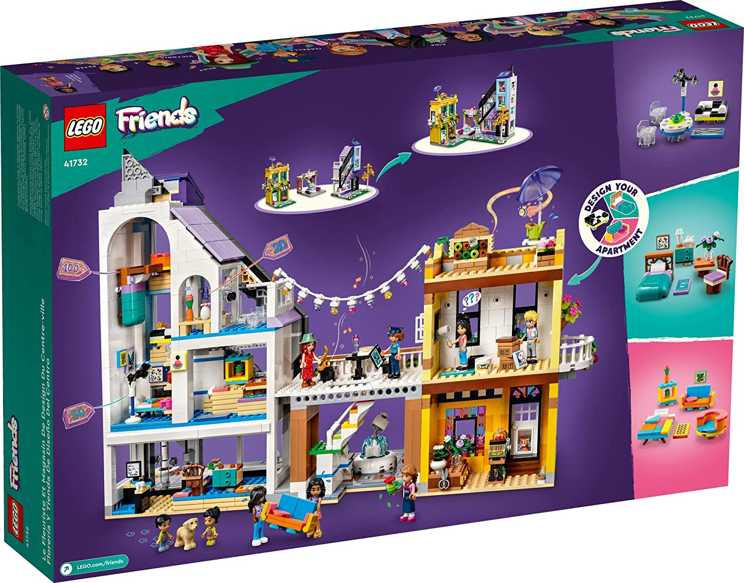 Friends Downtown Flower and Design Stores by Lego 3