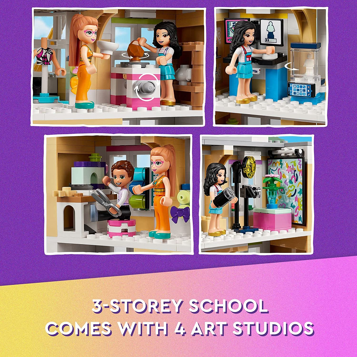 Friends Emmas Art School by Lego 3