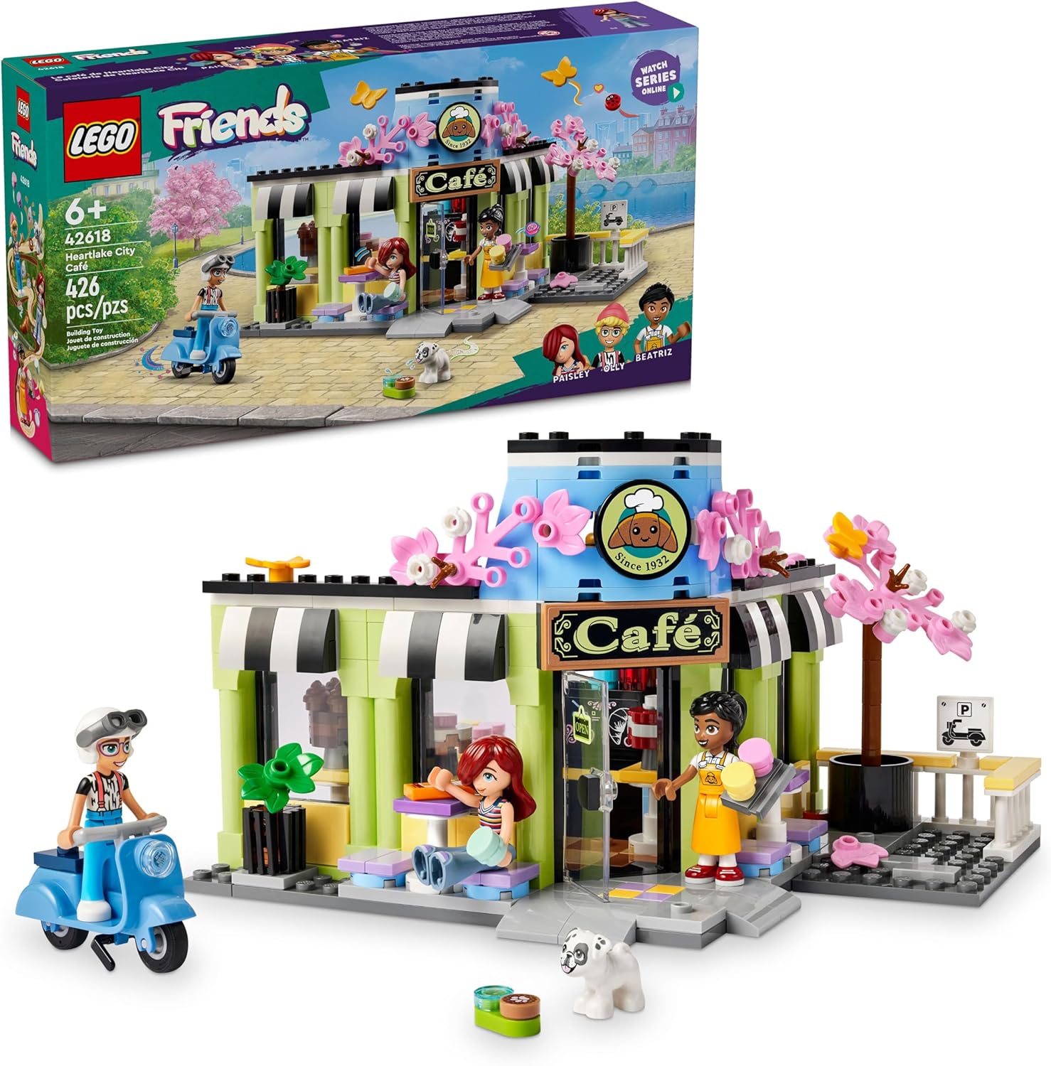 Friends Heartlake City Café Shop-by-Lego