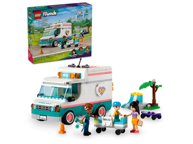 Friends Heartlake City Hospital Ambulance-by-Lego
