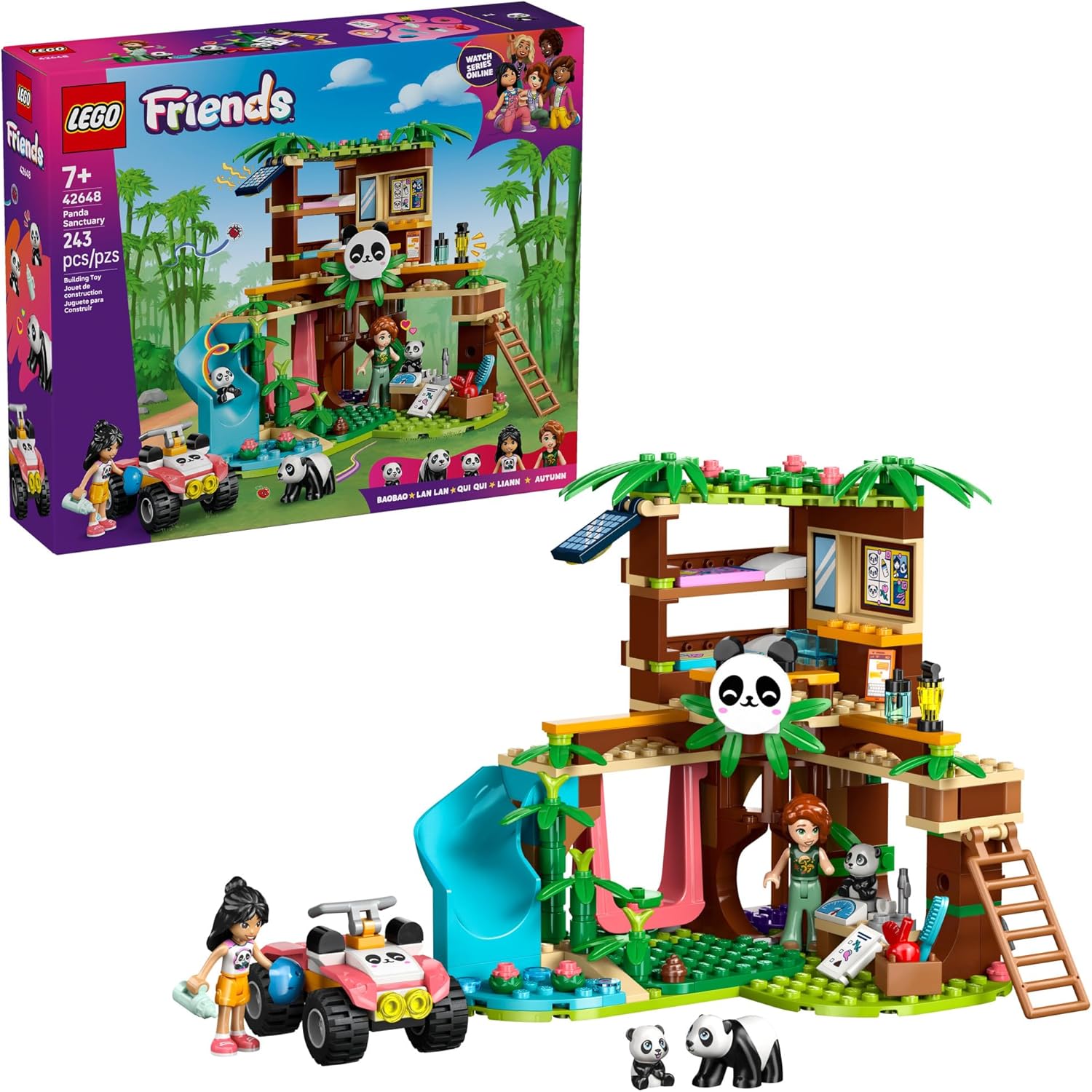 Friends Panda Sanctuary Animal Care-by-Lego