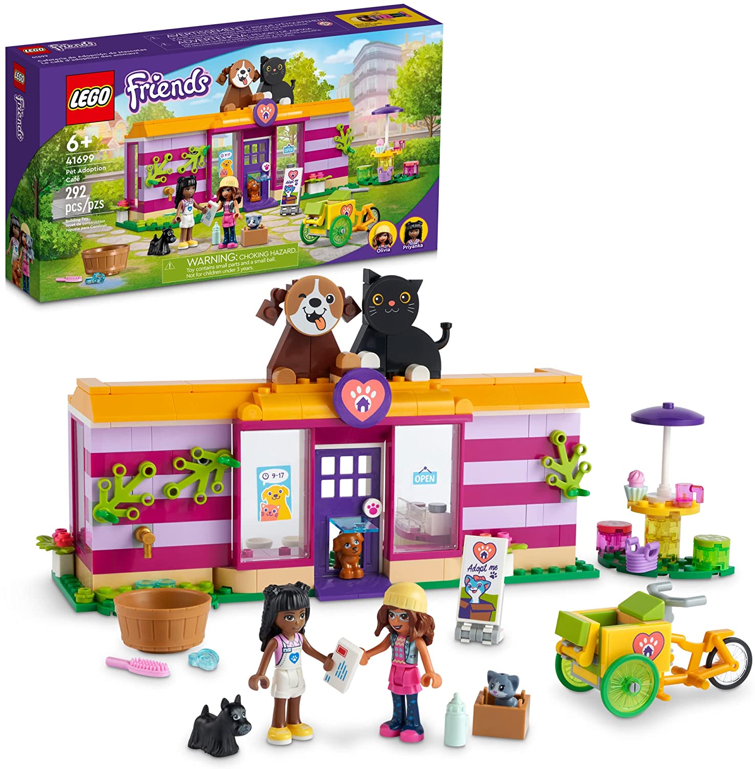 Friends Pet Adoption Cafe by Lego