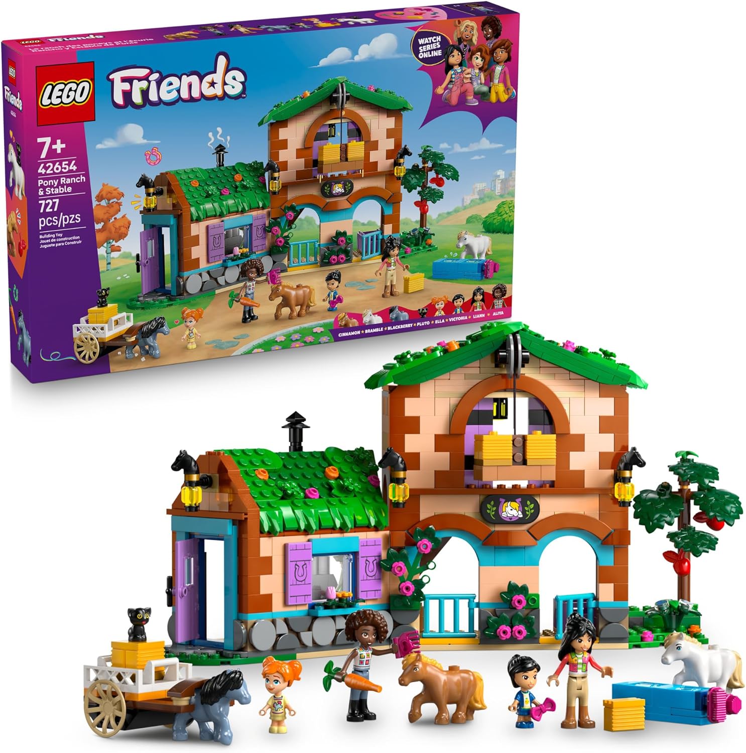 Friends Pony Ranch & Stable-by-Lego