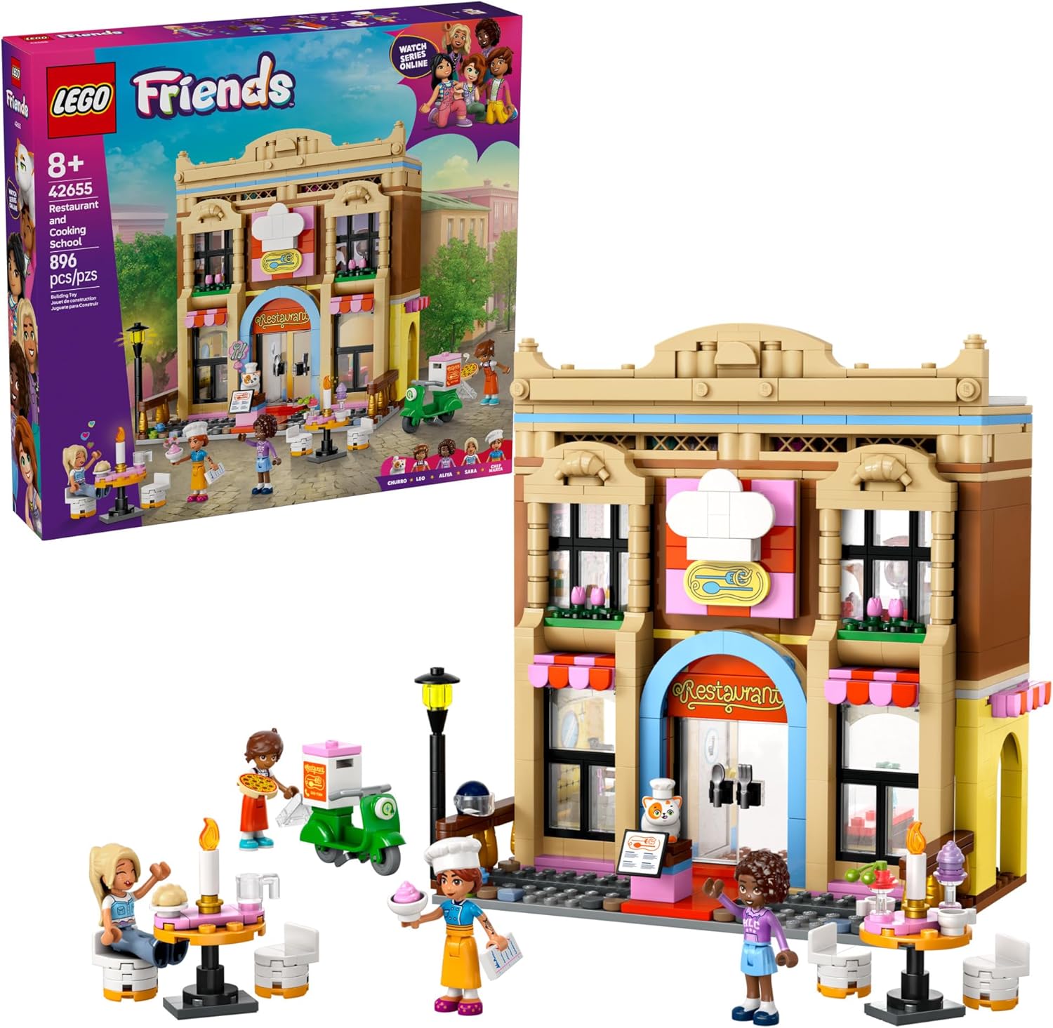 Friends Restaurant and Cooking School-by-Lego