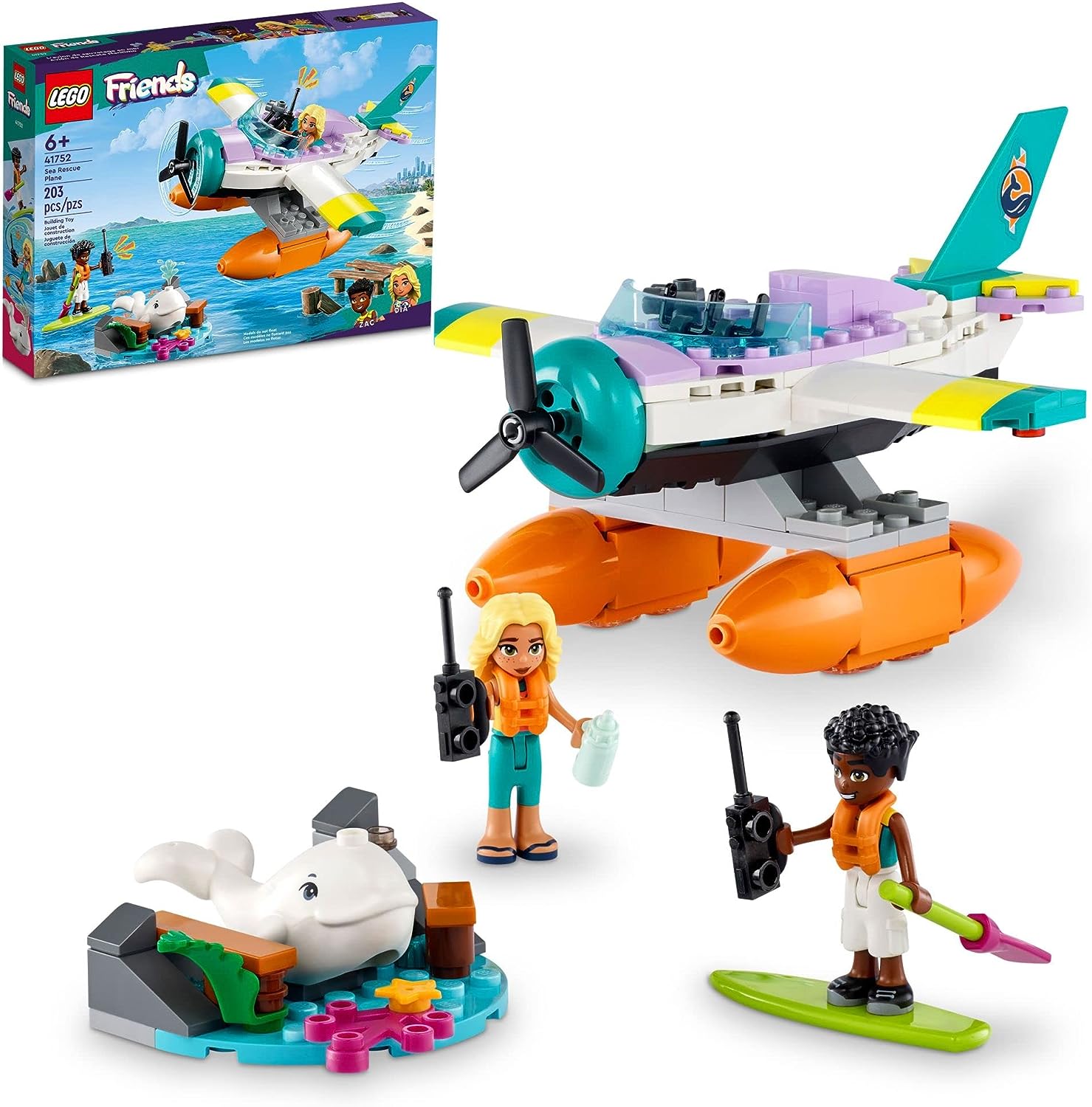 Friends Sea Rescue Plane-by-Lego