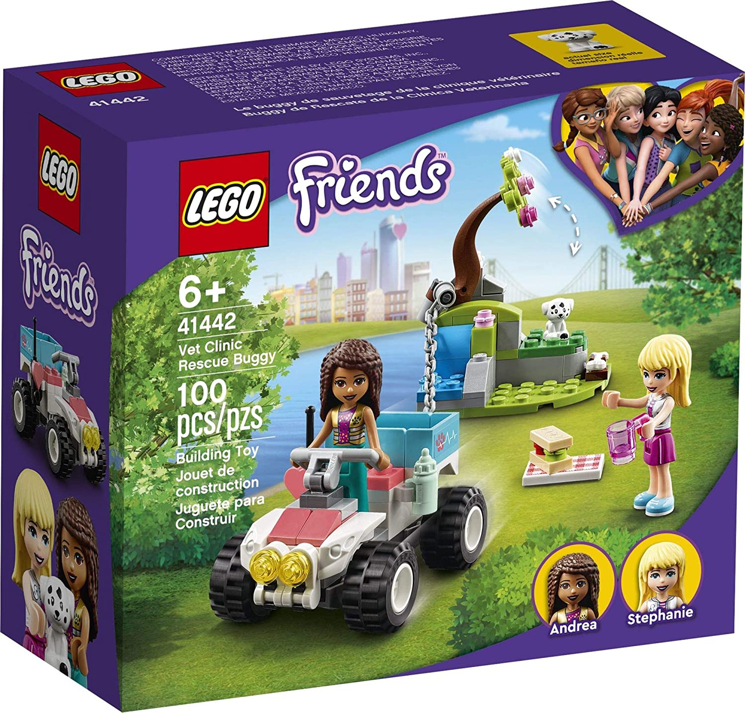 Friends Vet Clinic Rescue Buggy by Lego