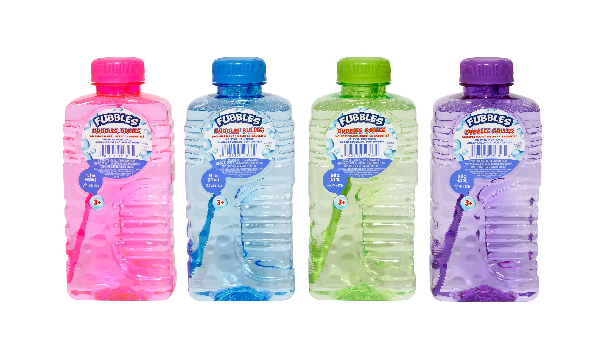 Fubbles Bubbles 16oz Refill-by-Little Kids