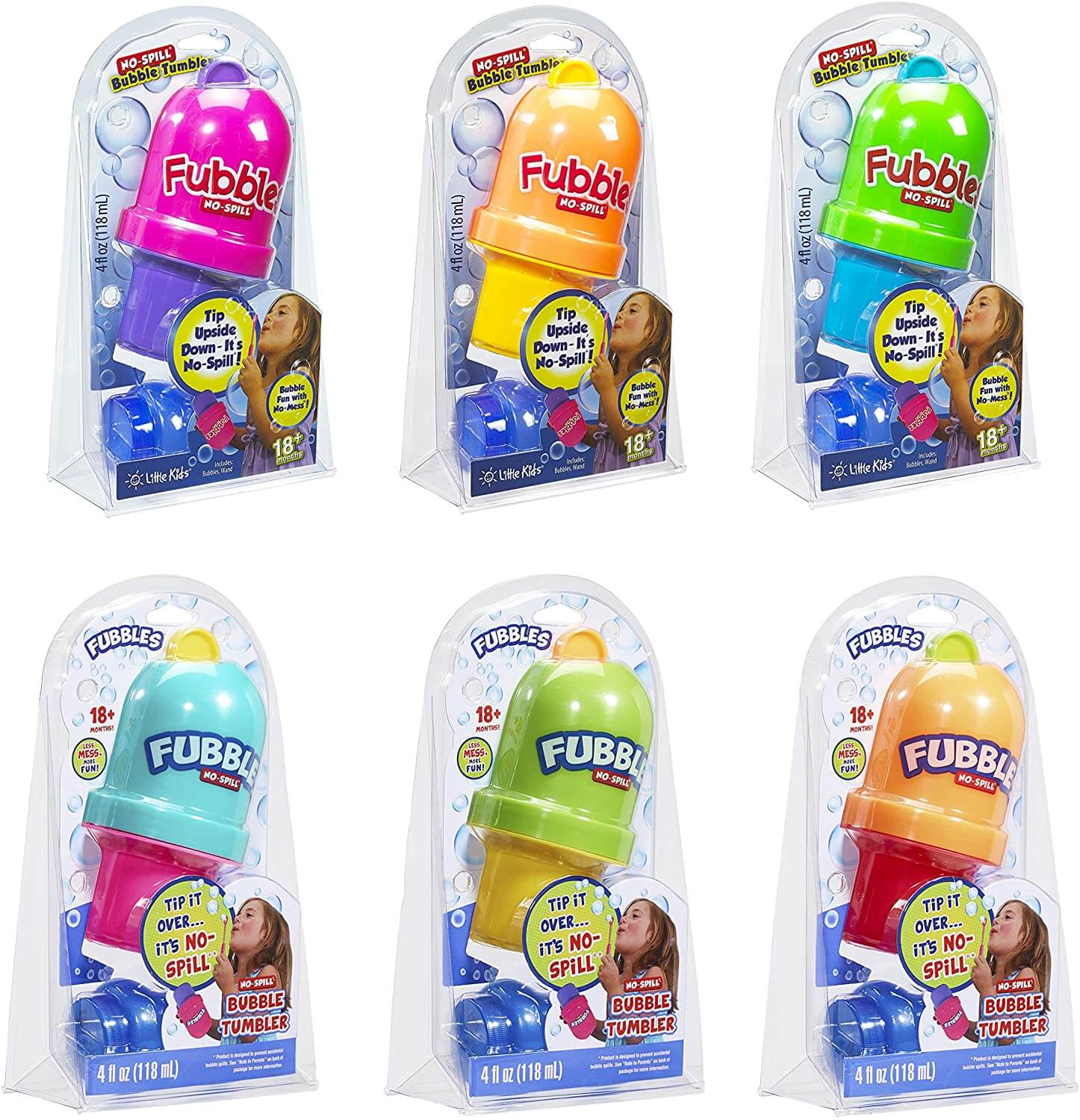 Fubbles No Spill Bubble Tumbler by Little Kids