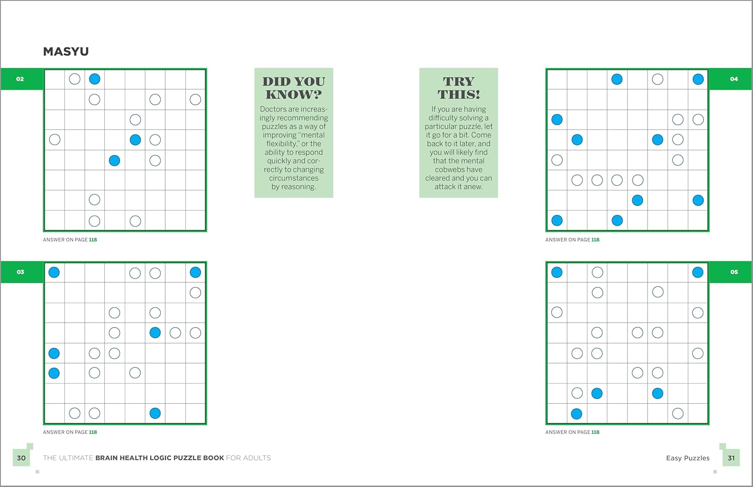The Ultimate Brain Health Logic Puzzle Book for Adults by Sourcebooks