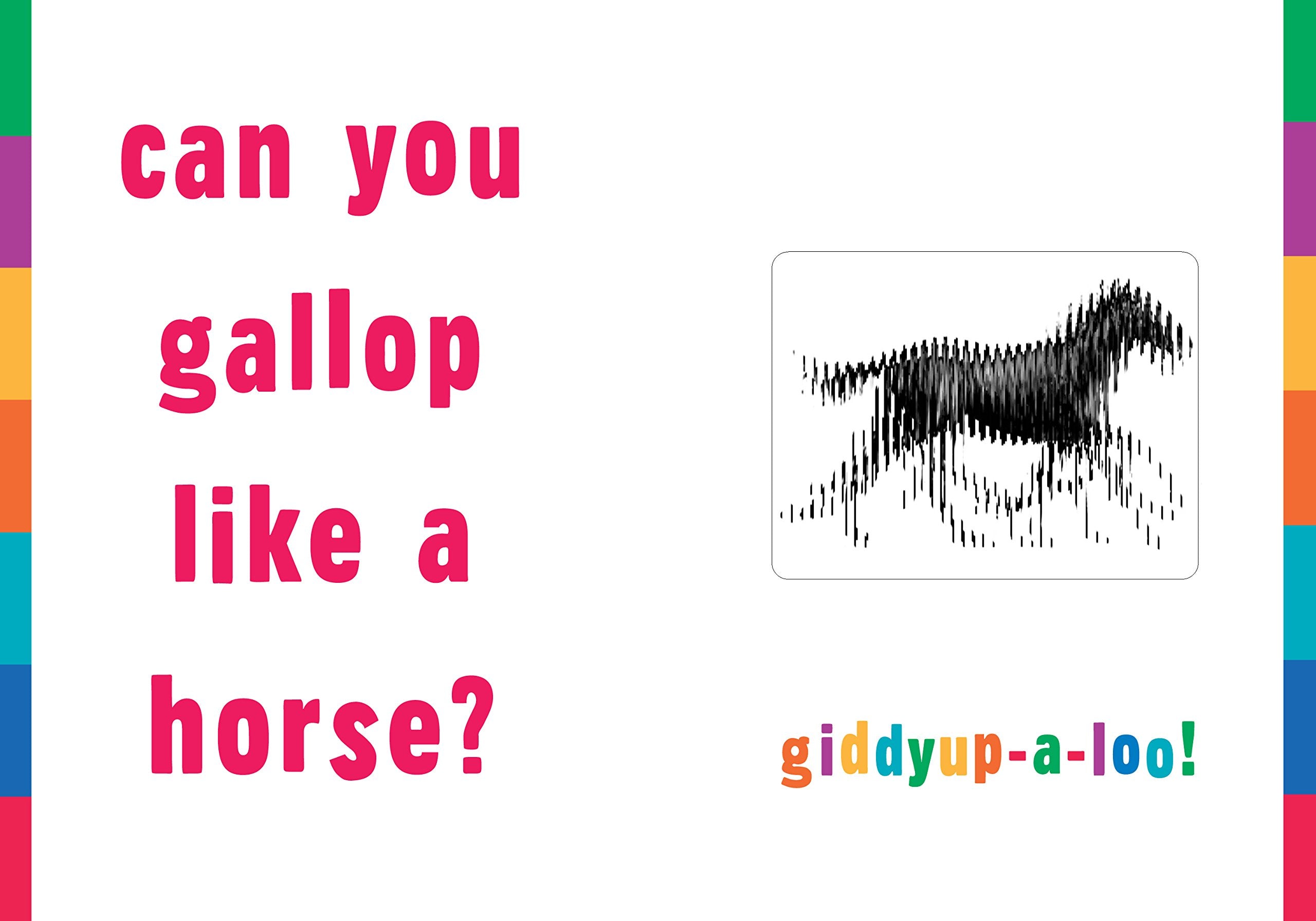 Gallop A Scanimation Picture Book by Workman Publishing 1