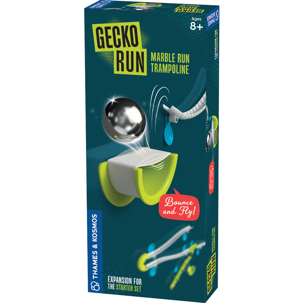 Gecko Run: Marble Run Trampoline Expansion Pack-by-Thames & Kosmos