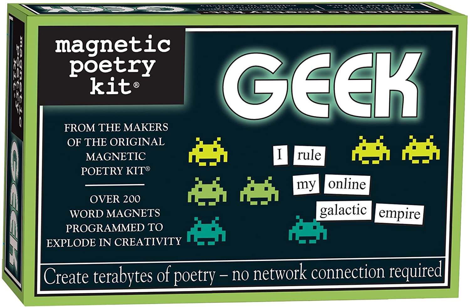 Geek Magnetic Poetry by Magnetic Poetry