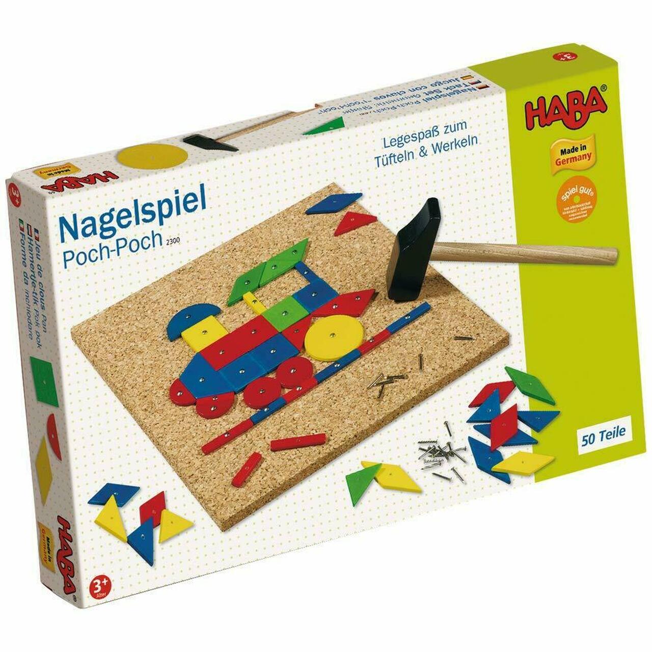 Geo Shape Tack Zap Play Set by Haba