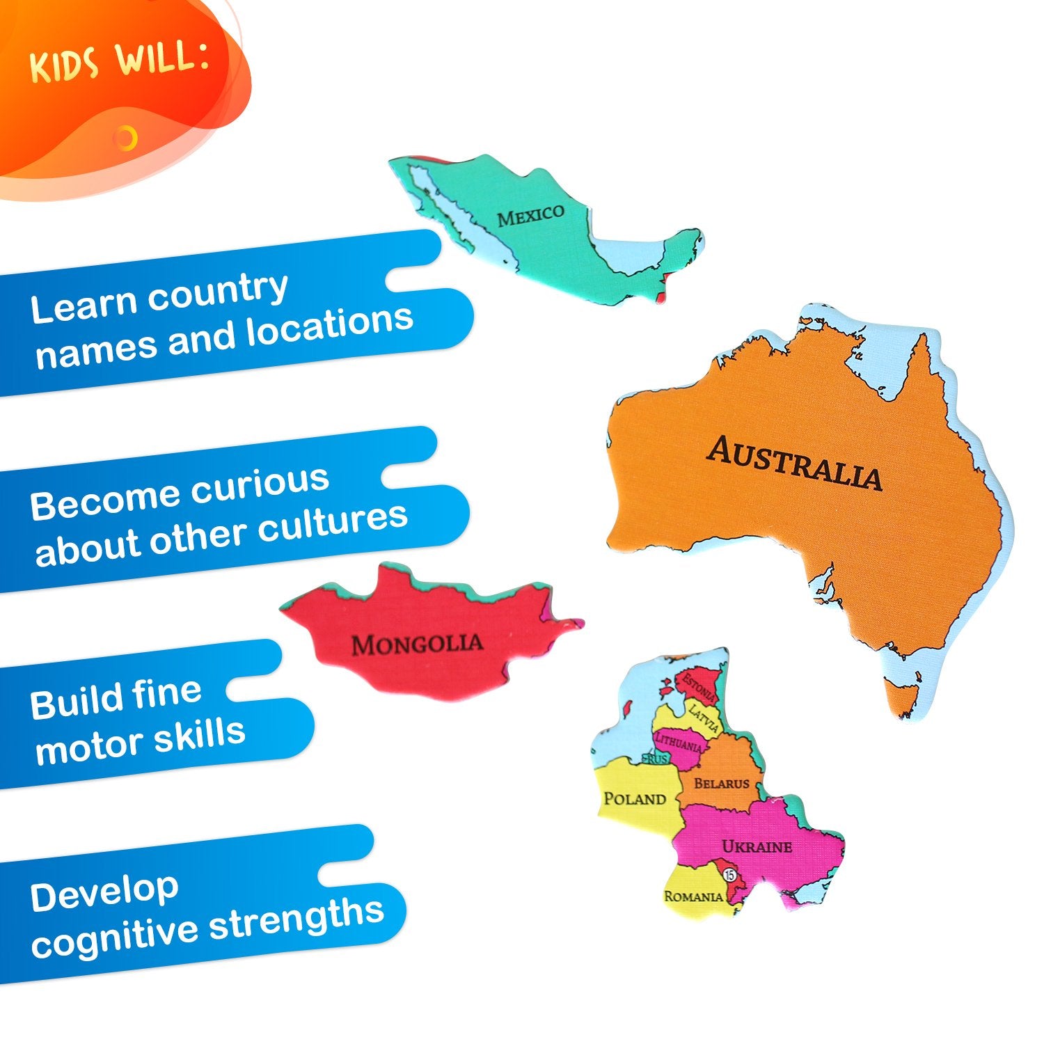 GeoPuzzle World by Geotoys 5