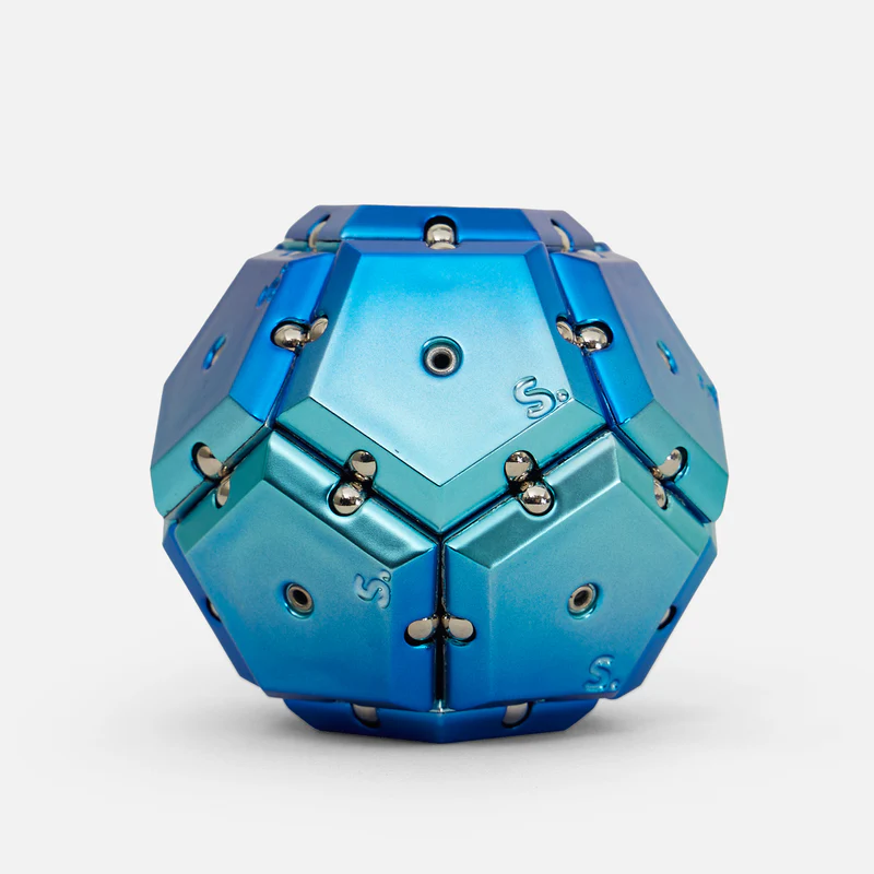 Geode Magnetic Fidget - Chrome Cosmos-by-Speks