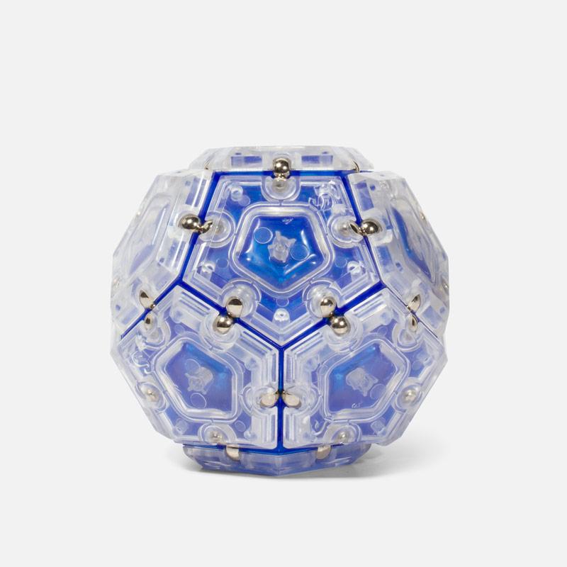 Geode Magnetic Fidget Sphere Cobalt by Speks 1