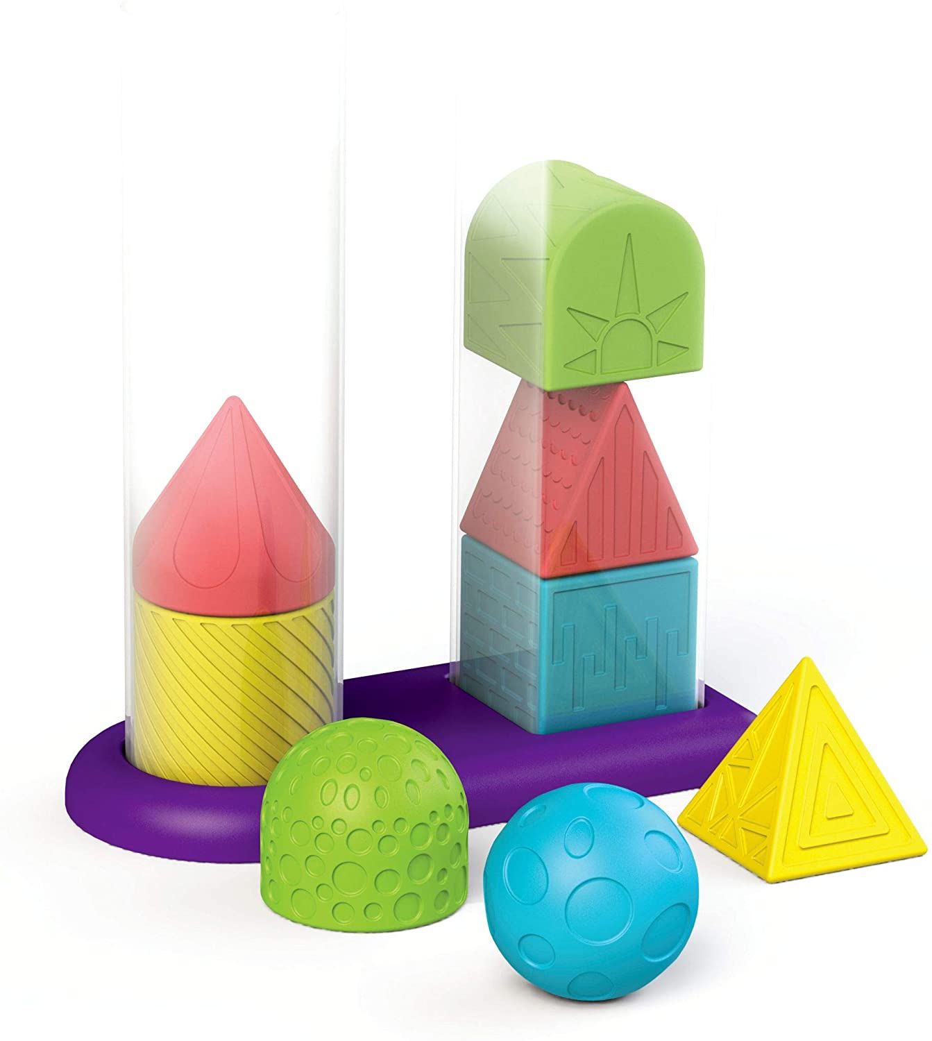 Geostacker Sensory STack Sort by Edushape 1