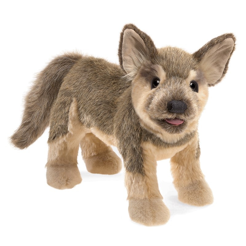 German Shepard Puppy Puppet by Folkmanis