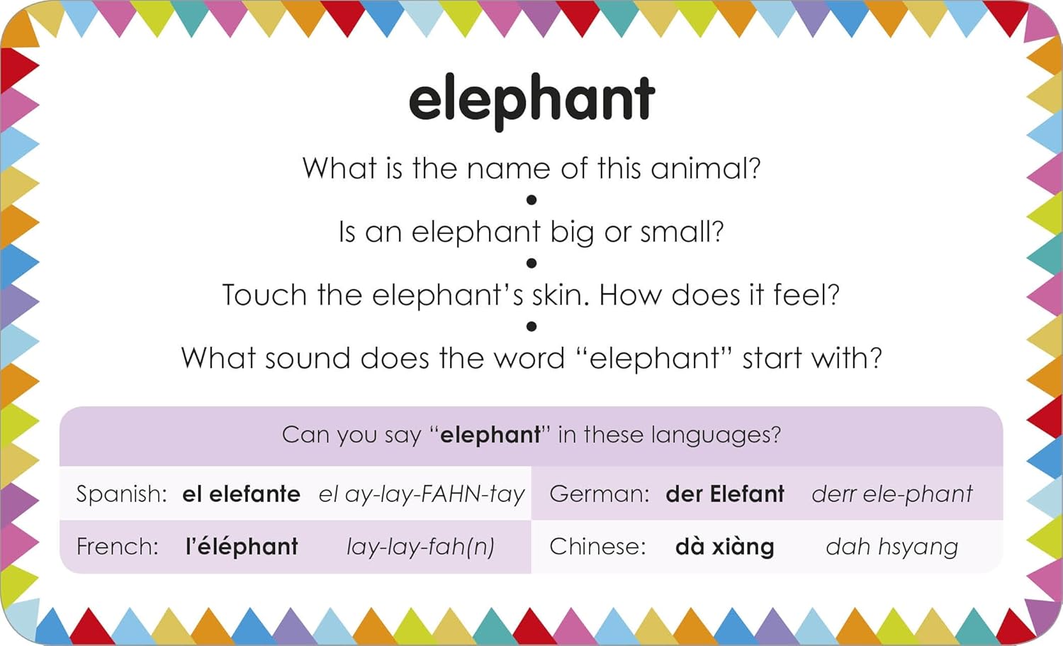 My First Touch and Feel Picture Cards: Animals by DK Publishing