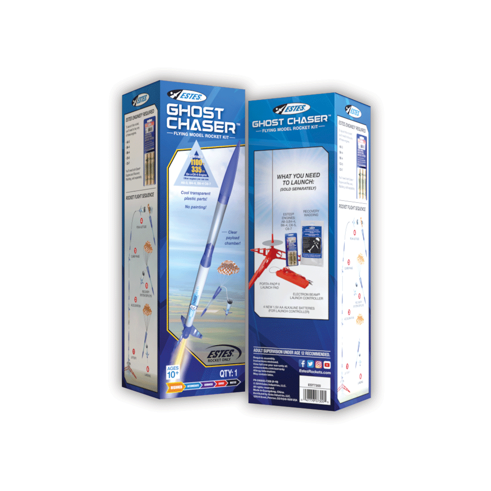 Ghost Chaser Beginner Rocket by Estes