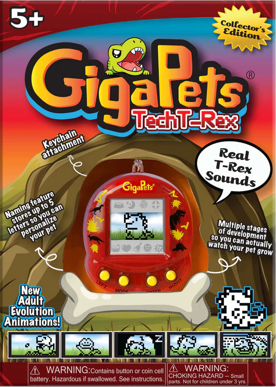 Gigapets Tech T-Rex-by-Top Secret Toys