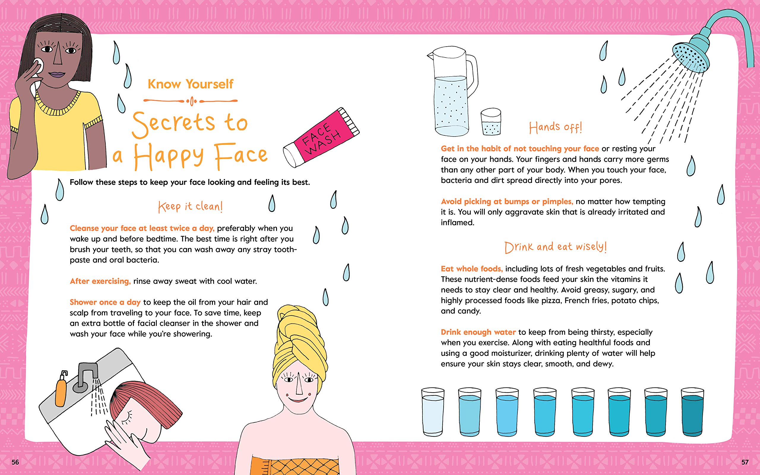 Girls Home Spa Lab All Natural Recipes Healthy Habits and Feel Good Activities to Make You Glow by Workman 2