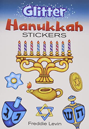 Glitter Hanukkah Stickers by Dover Publications