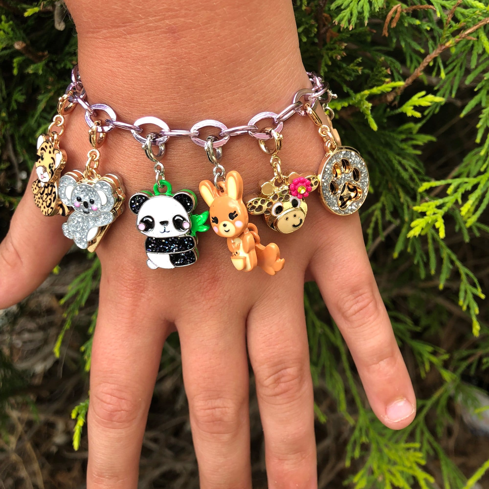 Glitter Panda Charm by Charm It 3