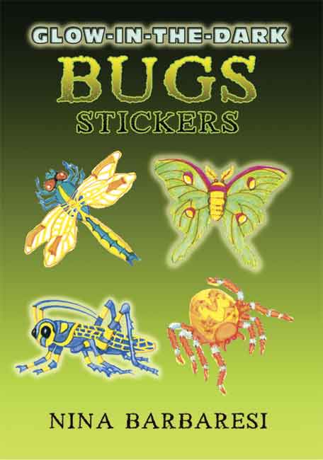 Glow in the Dark Bugs Stickers by Dover Publications