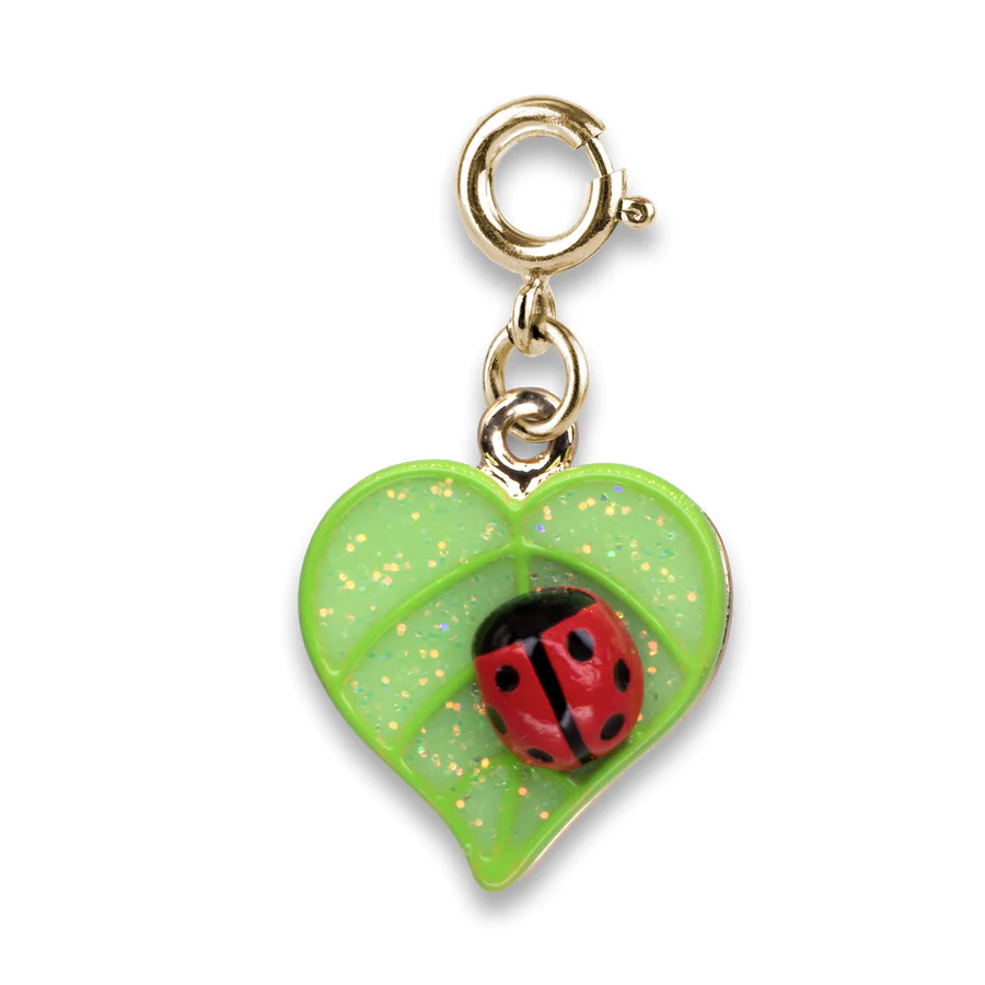 Gold Glitter Little Ladybug Charm-by-Charm It