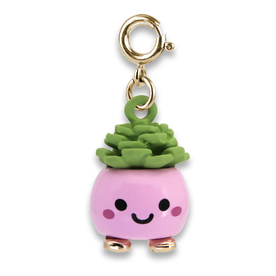 Gold Happy Succulent Charm-by-Charm It