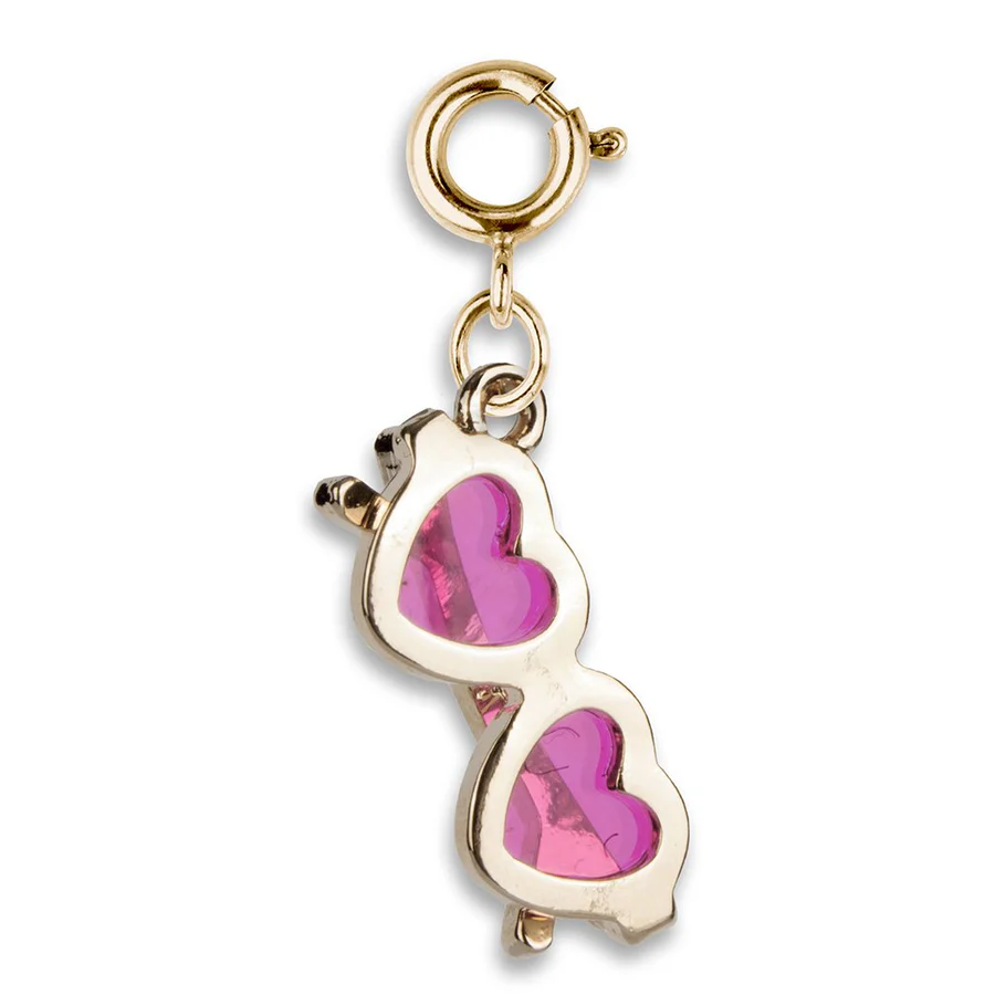 Gold Heart Sunglasses Charm-by-Charm It