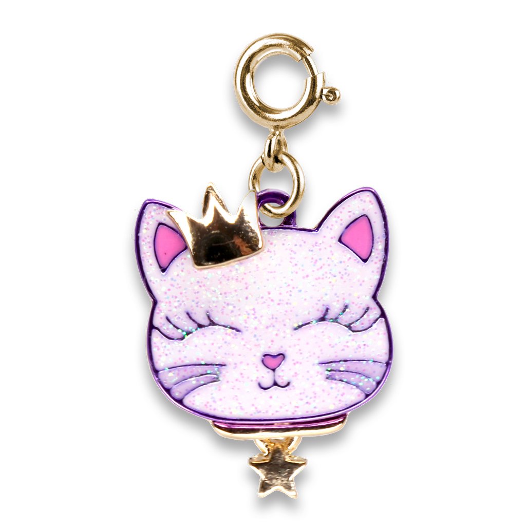 Gold Princess Kitty Charm by Charm It 1