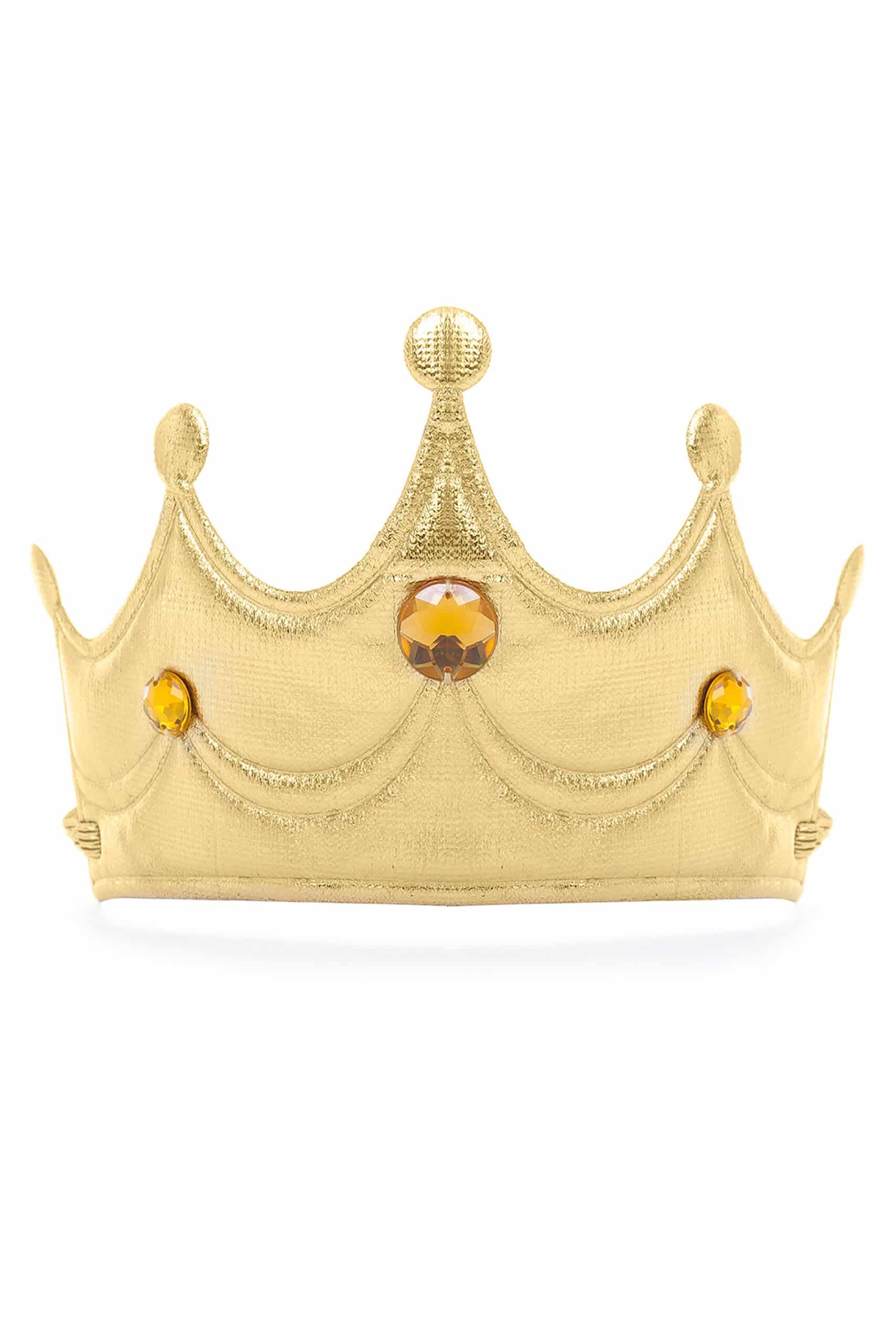 Gold Princess Soft Crown by Little Adventures scaled