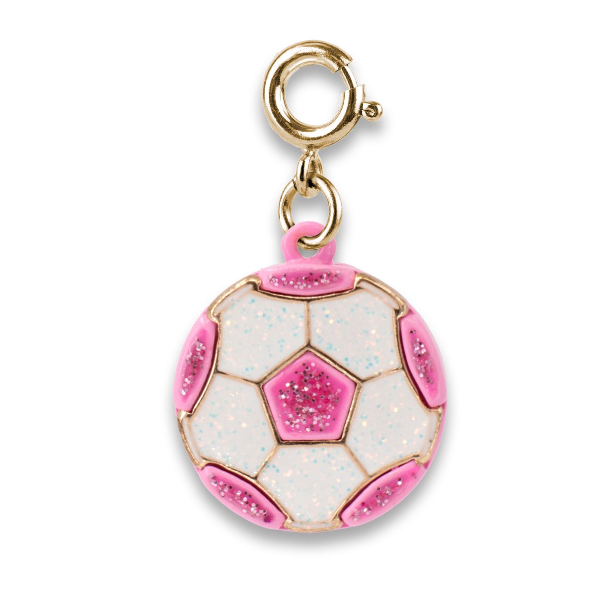 Gold Soccer Ball Charm by Charm It