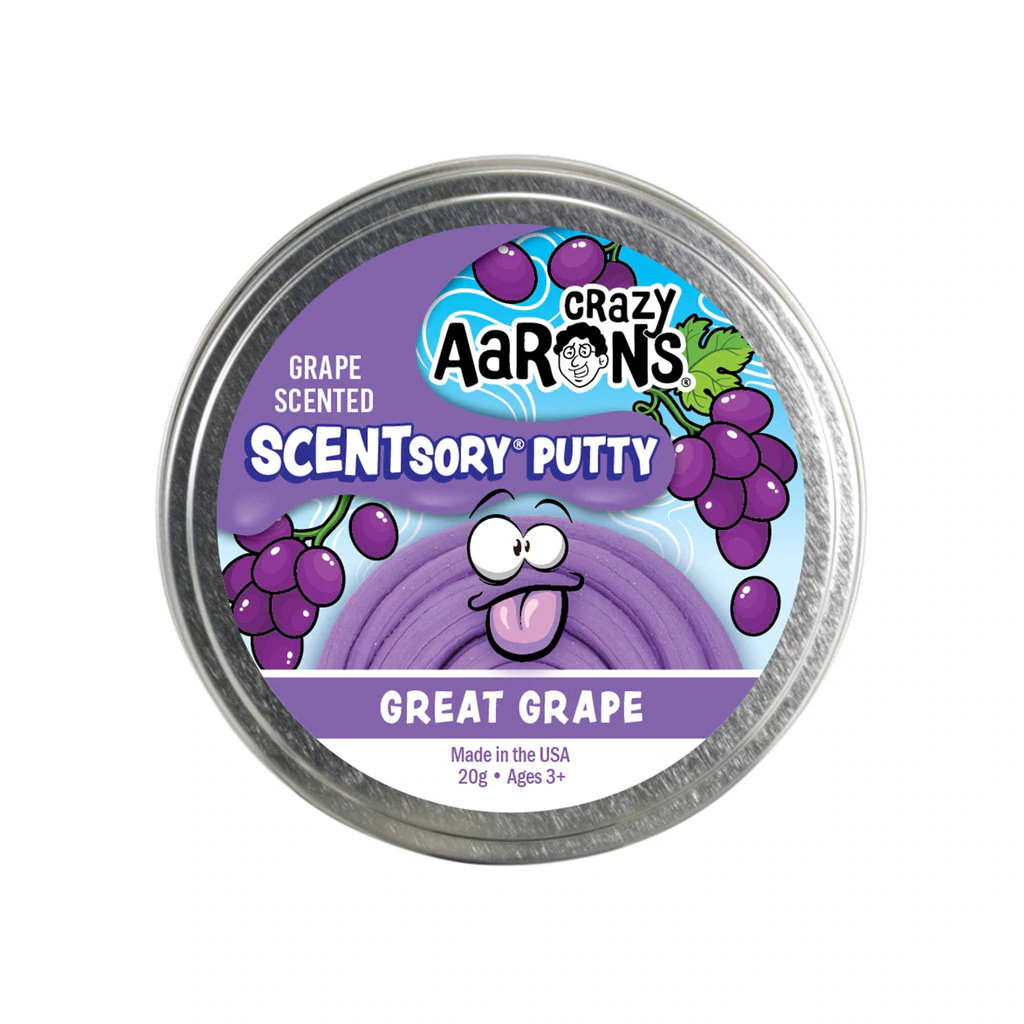 Great Grape Thinking Putty SCENTsory Collection by Crazy Aarons Putty World 2