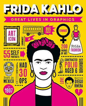 Great Lives in Graphics: Frida Kahlo-by-Button Books