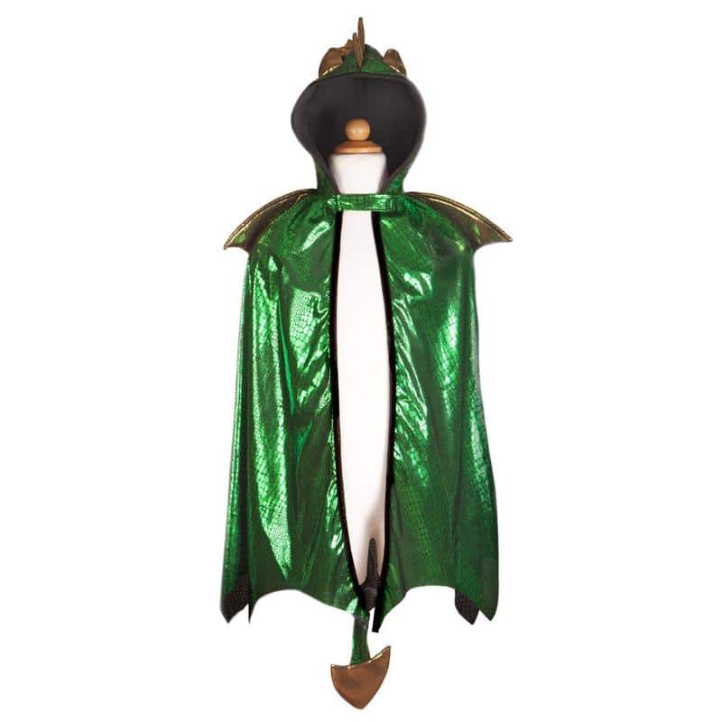 Green Dragon Cape with Hood by Great Pretenders 1
