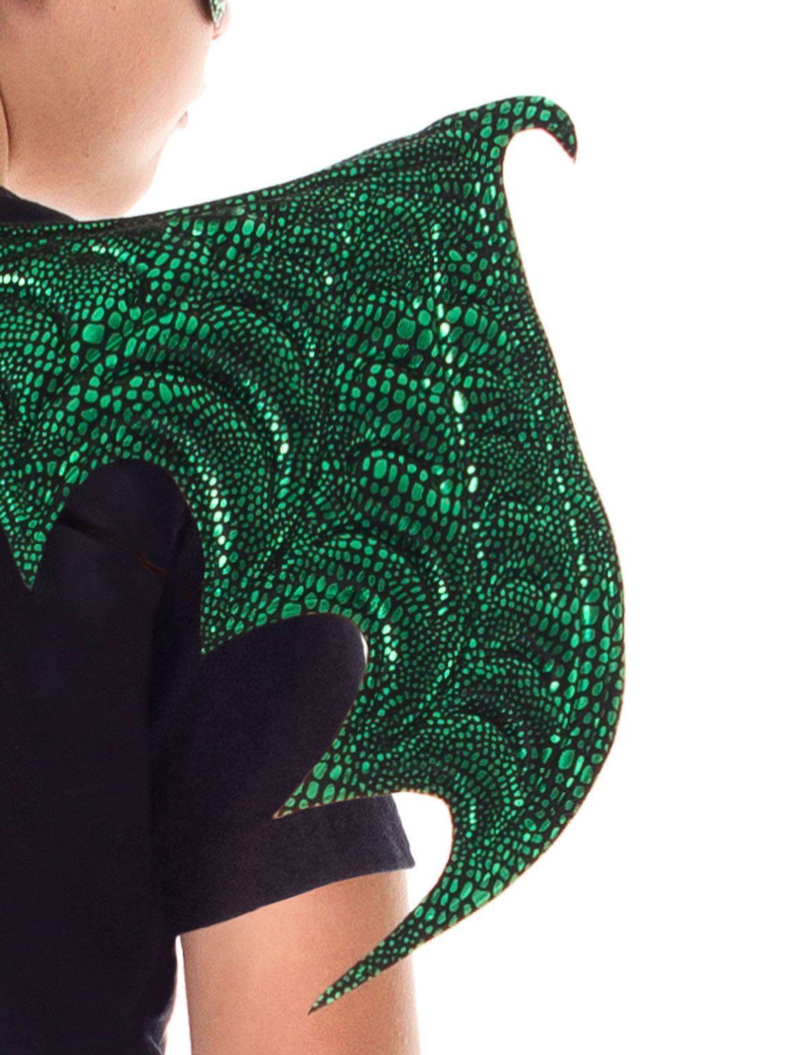 Green Dragon Wing and Mask Set by Little Adventures 4