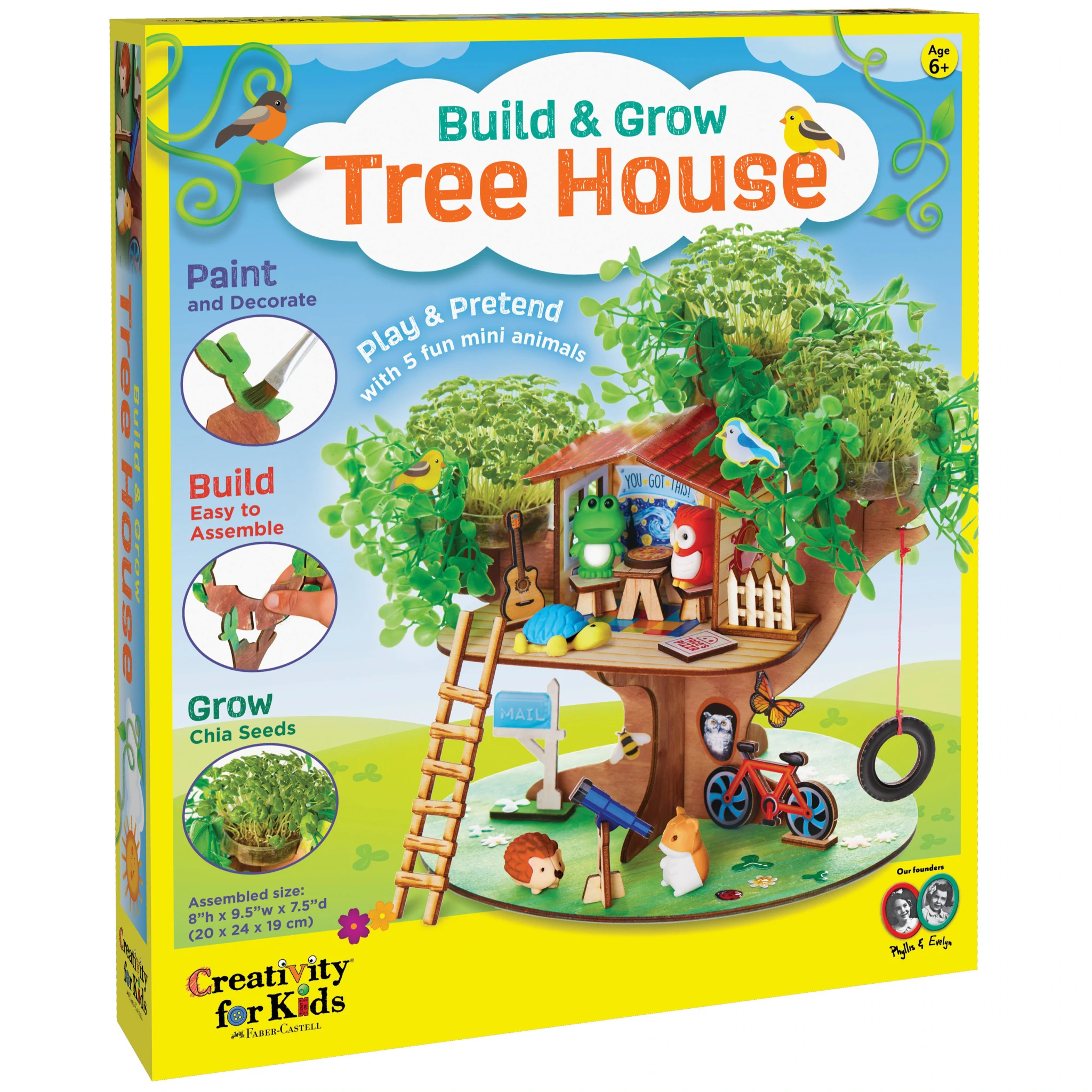 Grow and Build Tree House by Creativity for Kids