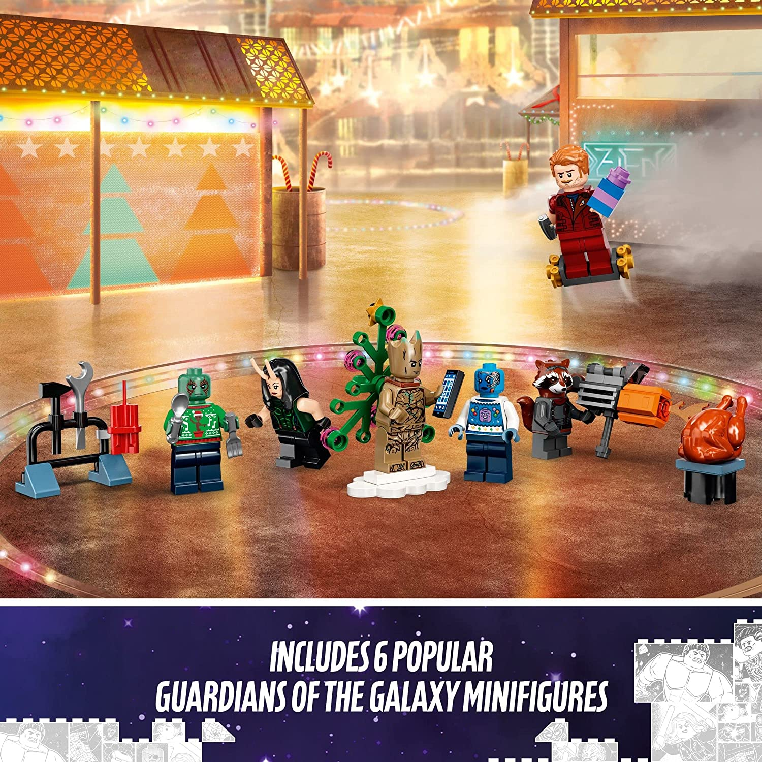 Guardians of The Galaxy 2022 Advent Calendar by Lego 2